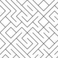 Labyrinth illustration maze background